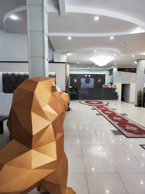 اتاق دو تخته هتل آپارتمان آلما مشهد