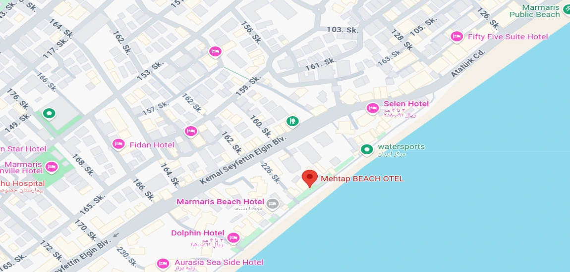 هتل مهتاپ بیچ مارماریس