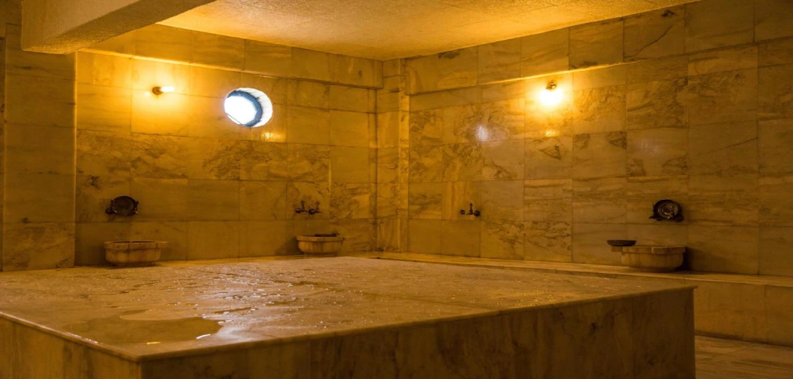حمام ترکی هتل هالیسی دنیزلی
