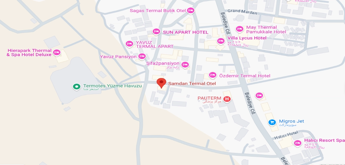 هتل سامدان ترمال دنیزلی