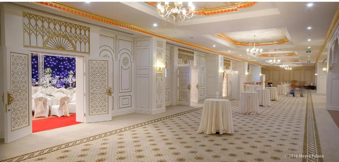 سالن مهمانی هتل میرا پالاس آنکارا