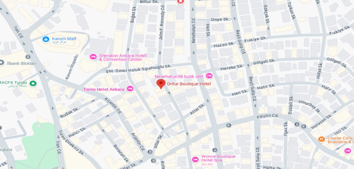 هتل اونتور بوتیک آنکارا
